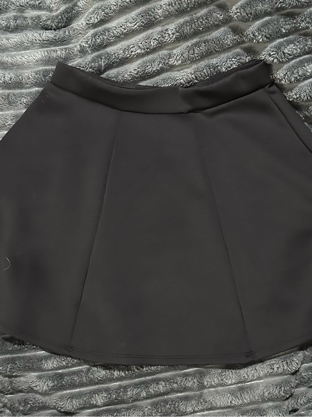Decree Black Circle Skater Skirt